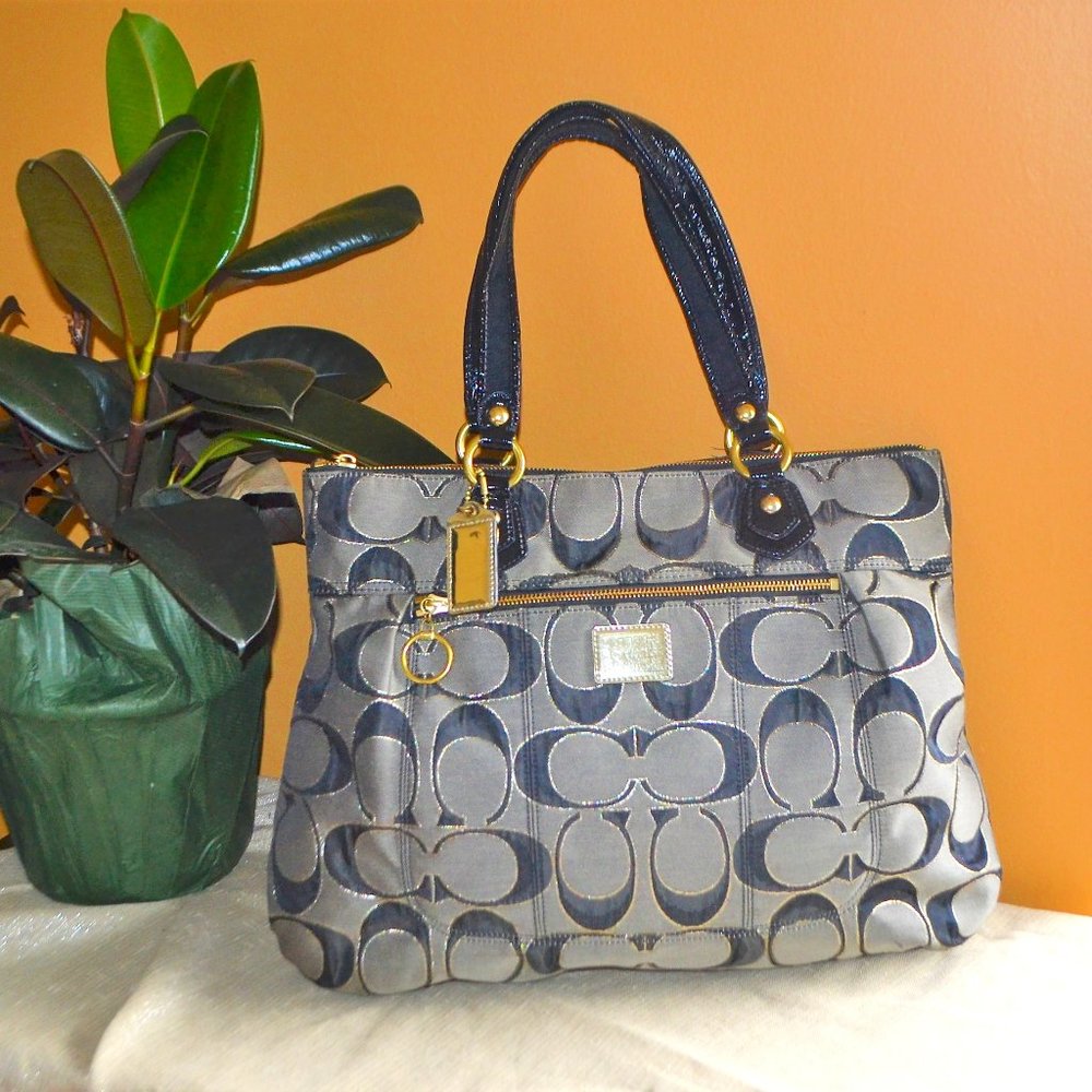 Coach Lurex Signature Tote